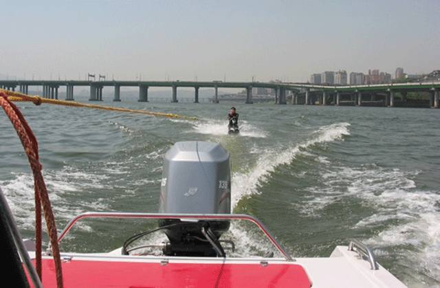 서울 압구정 한강 리버시티 수상스키 체험