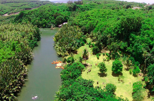 괌 정글 어드벤처 리버 크루즈 투어