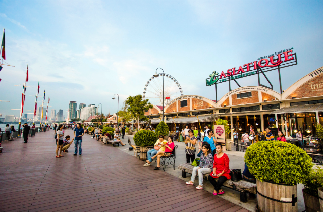 방콕 근교 라오 뚝럭 시장 일일 투어