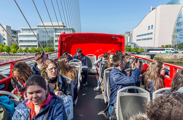 ダブリン・シティサイトシーイングシティツアーバス(24時間/48時間)