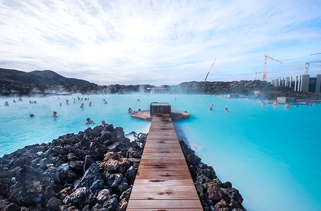 Reykjavik Blue Lagoon Hot Spring Ticket & Round-Trip Shuttle Package