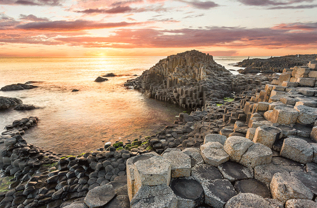 Giant's Causeway & Dark Hedges and Titanic Exhibition Guided Tour from Dublin