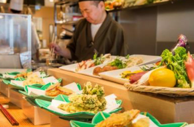 도쿄 아사쿠사뷰 호텔 스카이그릴 뷔페 무사시