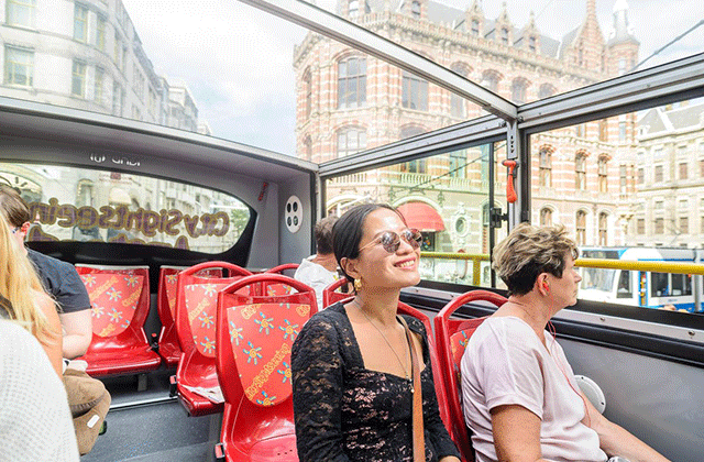 アムステルダム・シティツアーバス＆クルーズ - 24時間