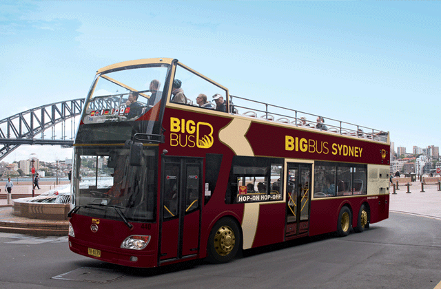 Sydney Big Bus Hop-on Hop-off City Tour (1/2 Day Ticket)