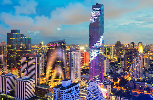 バンコク・マハナコーン・スカイウォーク展望台入場券＆ルーフトップ