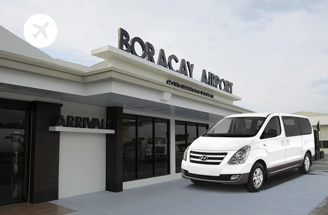 보라카이 칼리보 공항 4U 픽업 & 샌딩 서비스