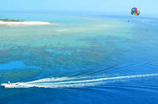 북부 출발: 오키나와 모토부 패러세일링 투어