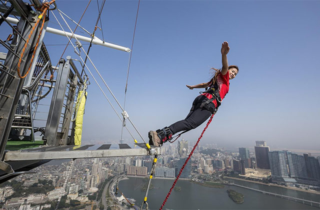마카오 타워 번지점프 + 전망대 입장권
