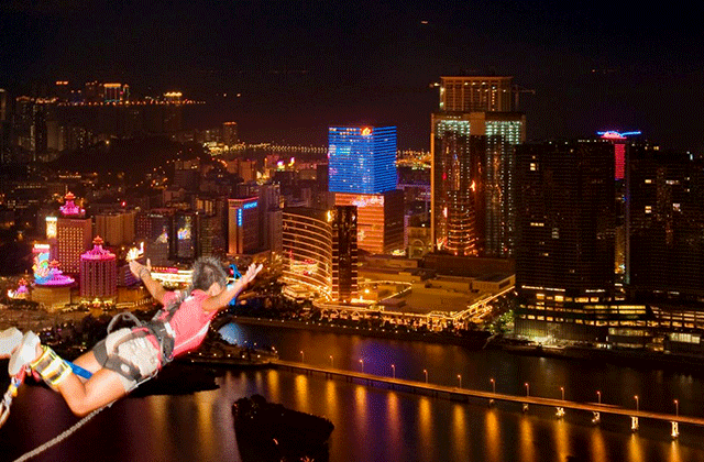 마카오 타워 번지점프 + 전망대 입장권