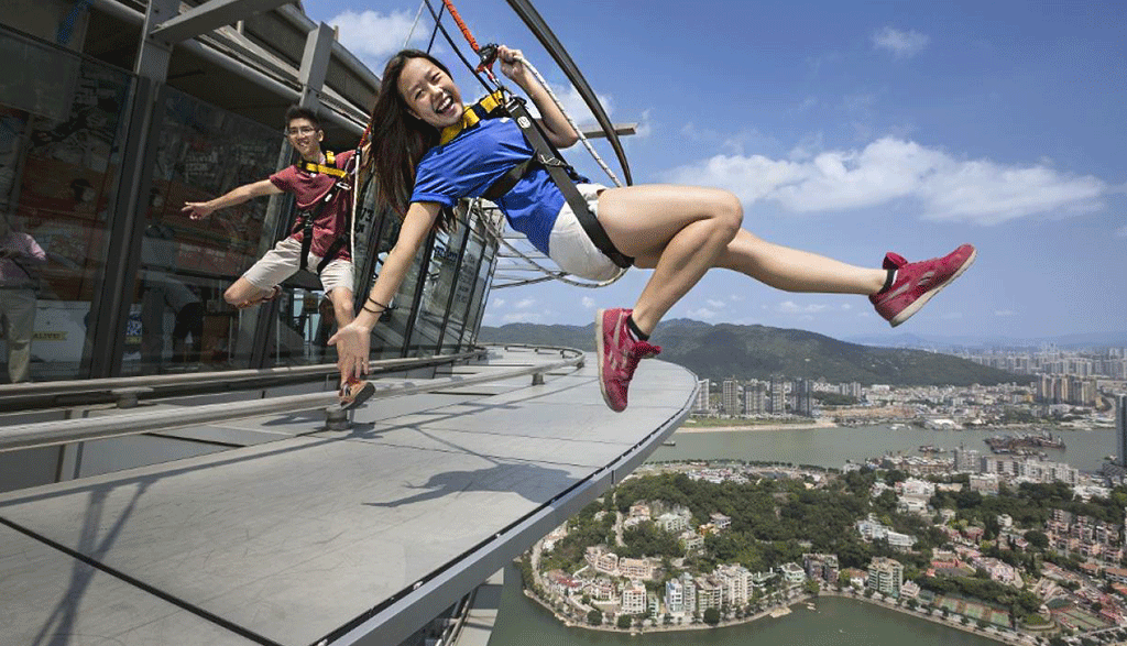 마카오 타워 스카이워크 + 전망대 입장권