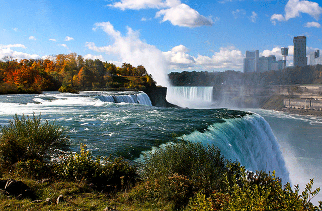 [동부관광] [1박2일 / 나이아가라 폴뷰] 뉴욕 출발: 나이아가라 폭포 투어 (크루즈 포함)