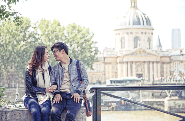 소울 넘치는 파리 에펠탑 심플 스냅