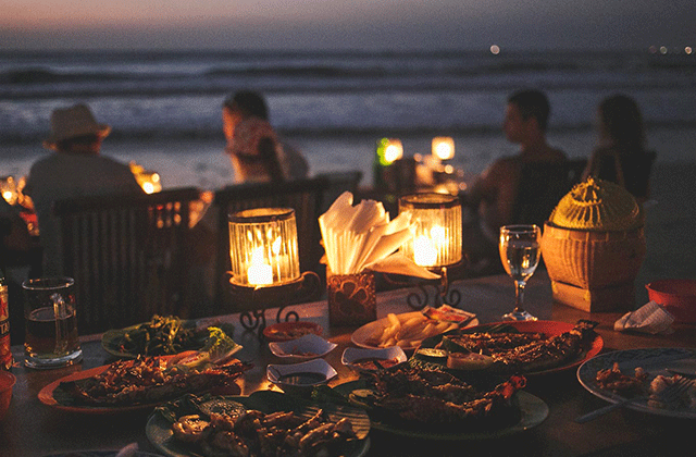 발리 짐바란 씨푸드 레스토랑 (호텔 픽업)