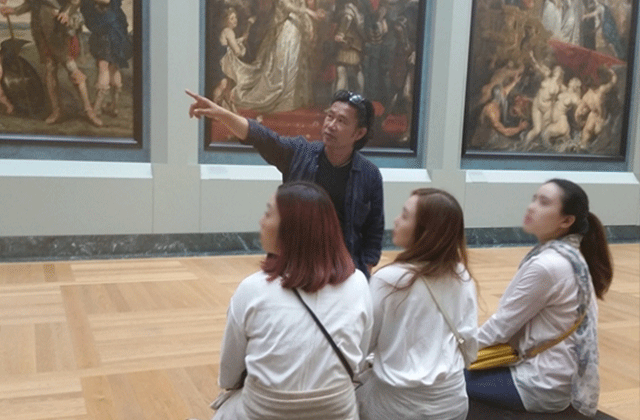 [유럽산책] 파리 루브르 박물관 야간 집중 투어