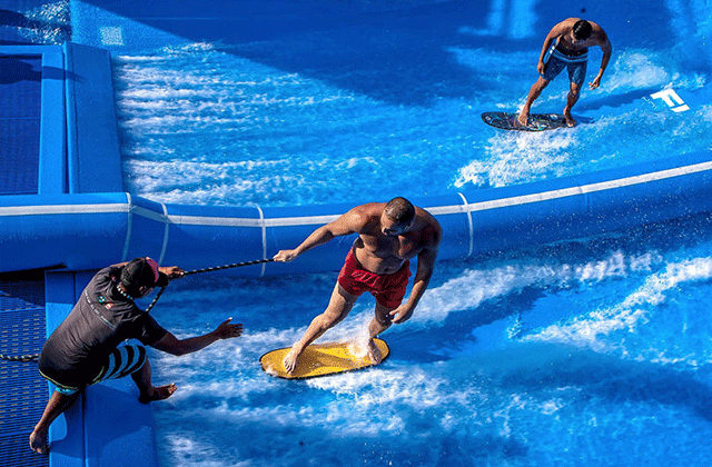 Phuket Surf House Patong Surfing Session