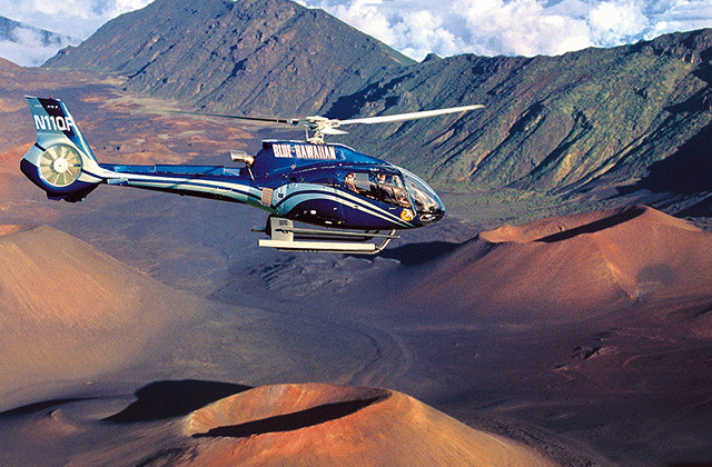 하와이 블루 하와이안 헬리콥터 투어 (코스 선택 가능)