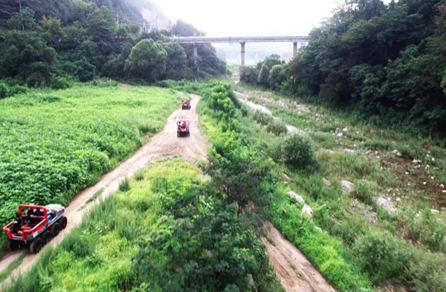 인제 엑스게임리조트 수륙양용 아르고 체험
