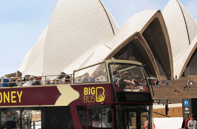Sydney Big Bus Hop-on Hop-off City Tour (1/2 Day Ticket)