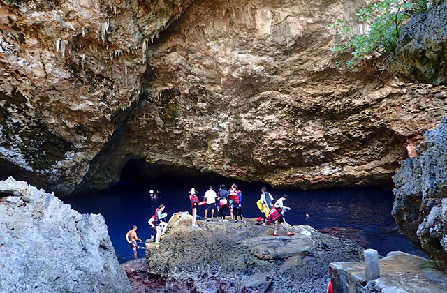 사이판 그로토 동굴 스노클링 투어
