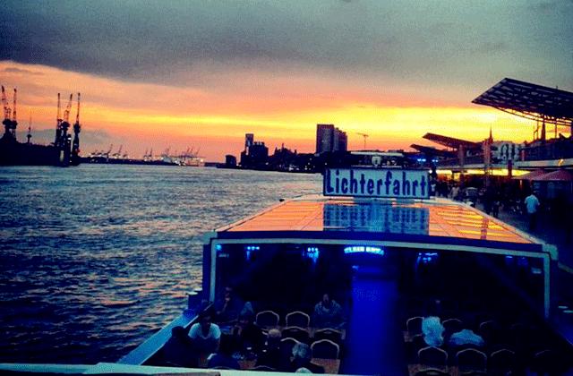 함부르크 야경 크루즈