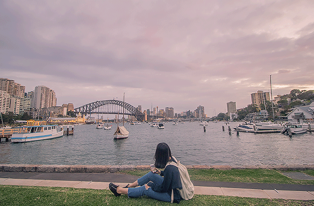 [지그재그투어] 시드니 감성 듬뿍 청춘 워킹 투어 - 선셋 & 야경 타임