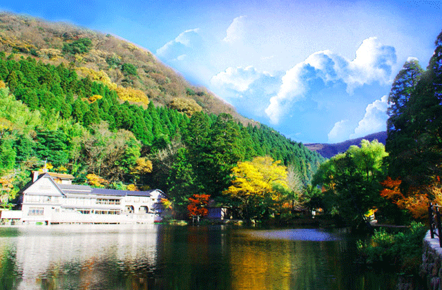 [유투어버스] [9가지특전] 후쿠오카 유후인 벳부 다자이후 1일 버스투어 (간식, 입장료 포함)