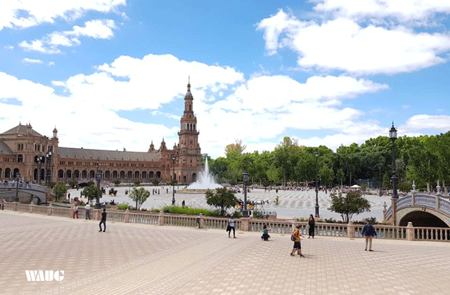 세비야 워킹 투어 (알카사르 궁전, 대성당, 황금의 탑)