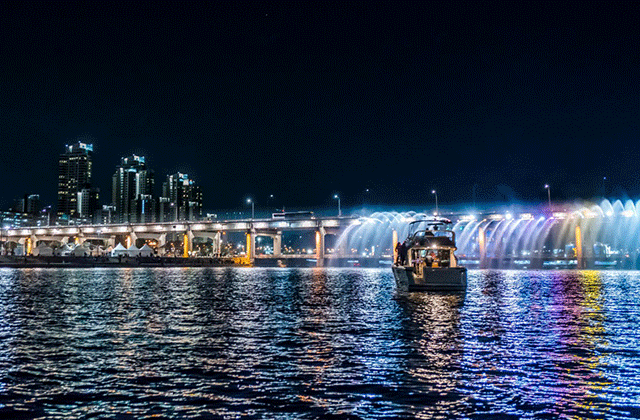 서울 반포 한강 세빛섬 골든블루마리나 요트 대여