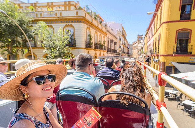 セビリア・シティサイトシングシティツアーバス(24時間券)