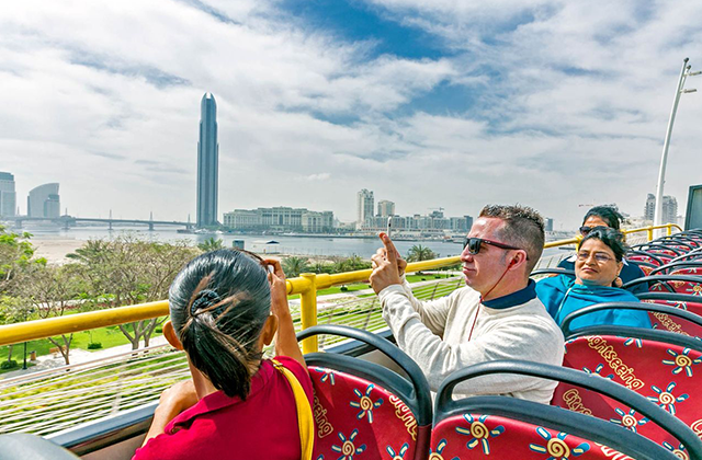 ドバイ・シティサイトシーイング・ホップオンホップオフバスツアー(1/2/3/5日券)