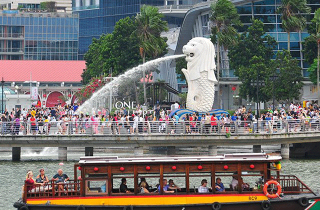 싱가포르 리버 크루즈 티켓 (QR 스캔 - 패스트 입장)