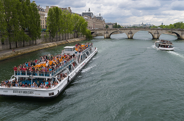 파리 바토무슈 크루즈 티켓 (QR 스캔 - 패스트 입장)