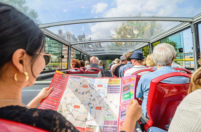 アムステルダム・シティツアーバス＆クルーズ - 24時間