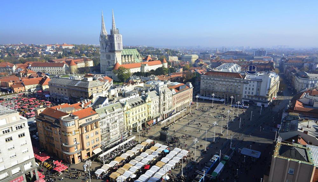 자그레브 시내 워킹 투어