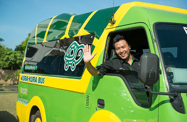 Bali: Kura Kura Bus Ticket (Kuta / Ubud)