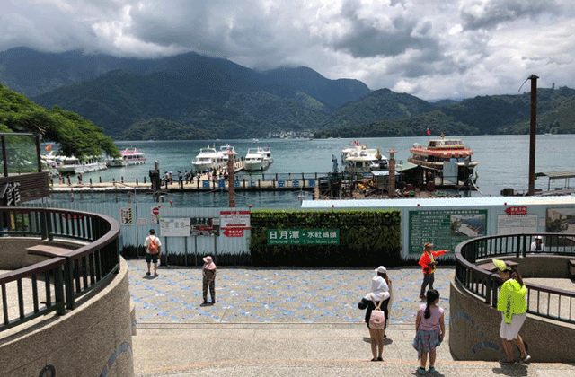 台中日月潭遊覧船往復チケット