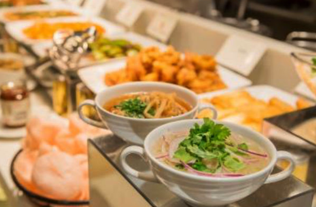 도쿄 아사쿠사뷰 호텔 스카이그릴 뷔페 무사시