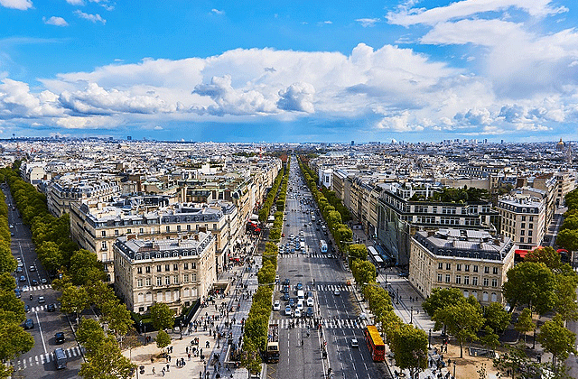 파리 에투알 개선문 전망대 & 루프탑 우선 입장권