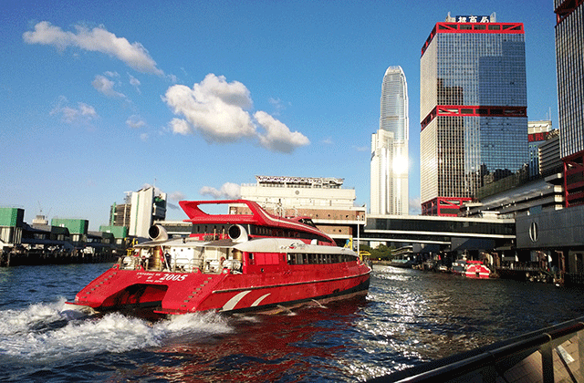 홍콩 터보젯 페리 티켓 - QR 패스트 체크인