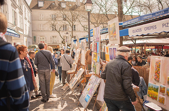 [제이스마트] 파리 시내 오후 감성 워킹 투어 (오페라, 몽마르트, 에펠탑)
