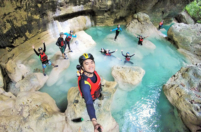 세부 가와산 캐녀닝 단독 투어 (공항 픽업 후 바로 진행 가능)