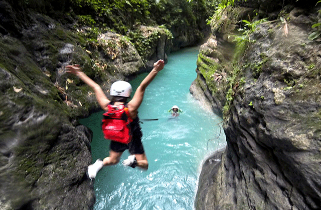 세부 가와산 캐녀닝 & 오슬롭 고래상어 단독 투어 (WAUG Exclusive)