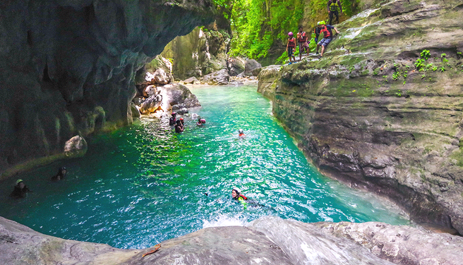 Cebu: Canyoneering & Oslob Whale Shark Watching Private Tour (WAUG Exclusive)