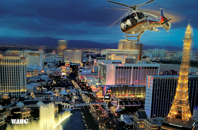 라스베가스 스트립 나이트 헬기투어 (호텔 픽업 포함)
