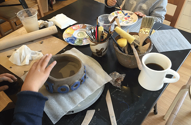 경기 파주 헤이리 모리카페 도자기 만들기 체험