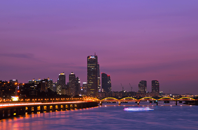 서울 압구정 한강 리버시티 모터보트