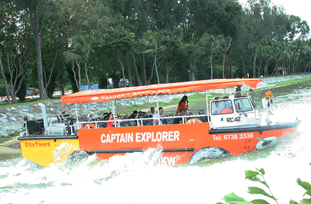 싱가포르 캡틴 익스플로러 덕 투어