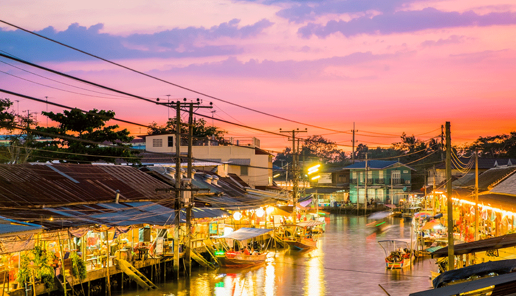 [한국인전용] 방콕 암파와 주말시장과 반딧불 투어