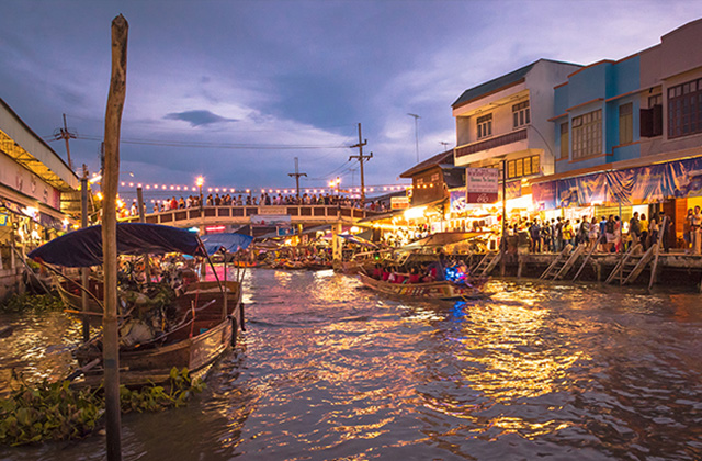 [한국인전용] 방콕 암파와 주말시장과 반딧불 투어